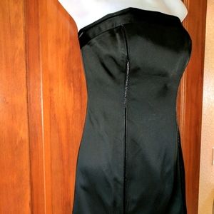 NWOT Ann Taylor Black Strapless Dress.